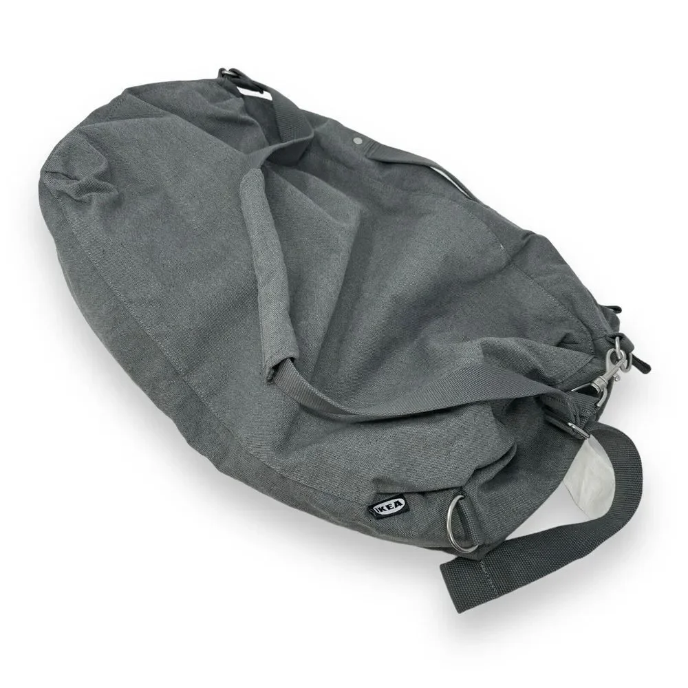 IKEA Forenkla Laptop Messenger Commuter Grey Bag W/ Shoulder Strap‎